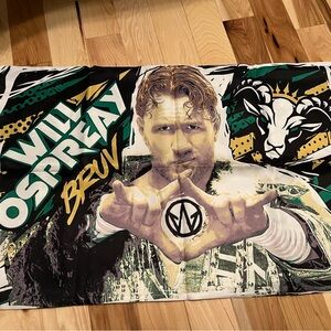 AEW Wrestling Will Osprey Pillowcase Brand New Never Used